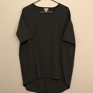 Solid Dark Grey LuLaRoe Irma